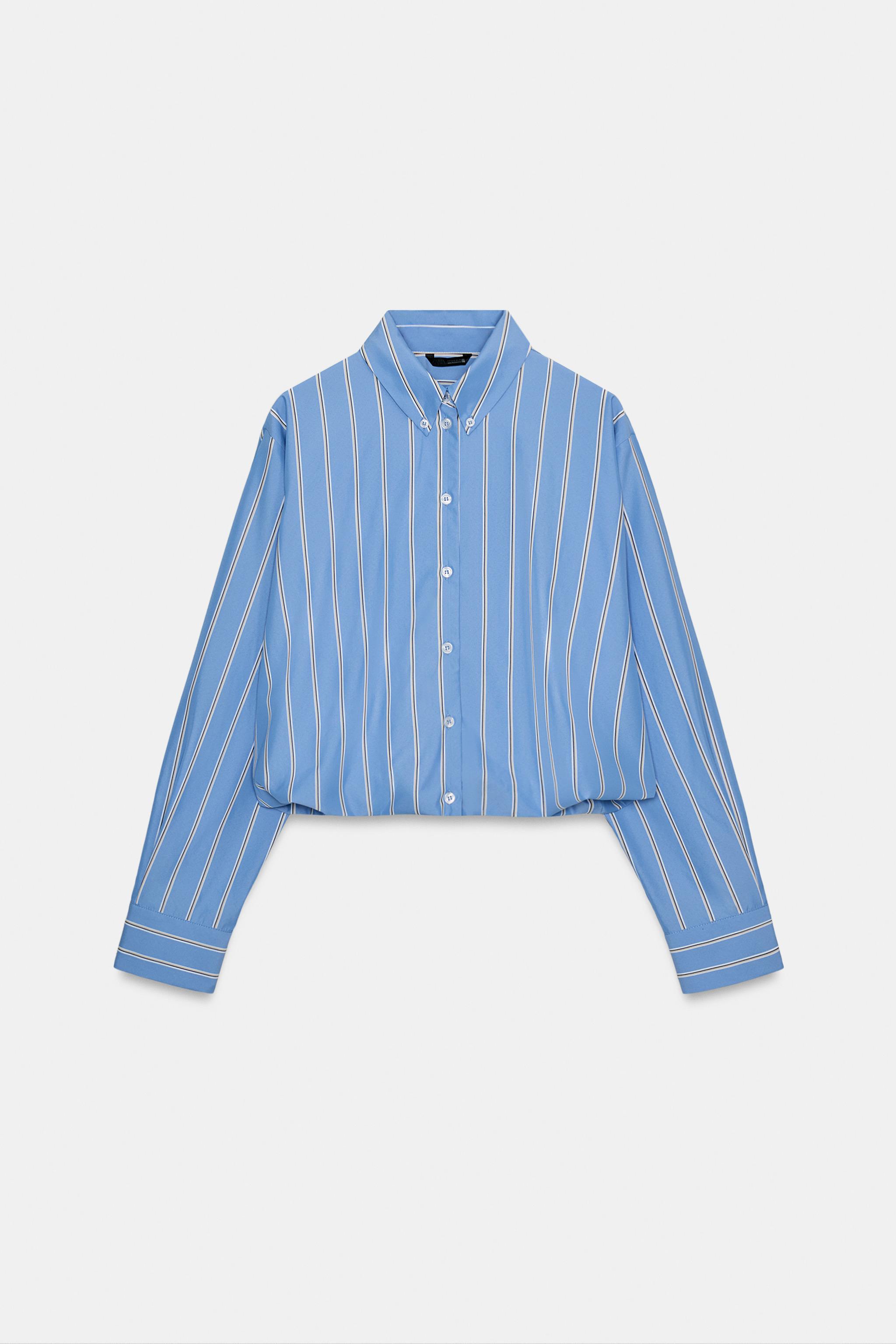 STRIPED BALLOON SHIRT